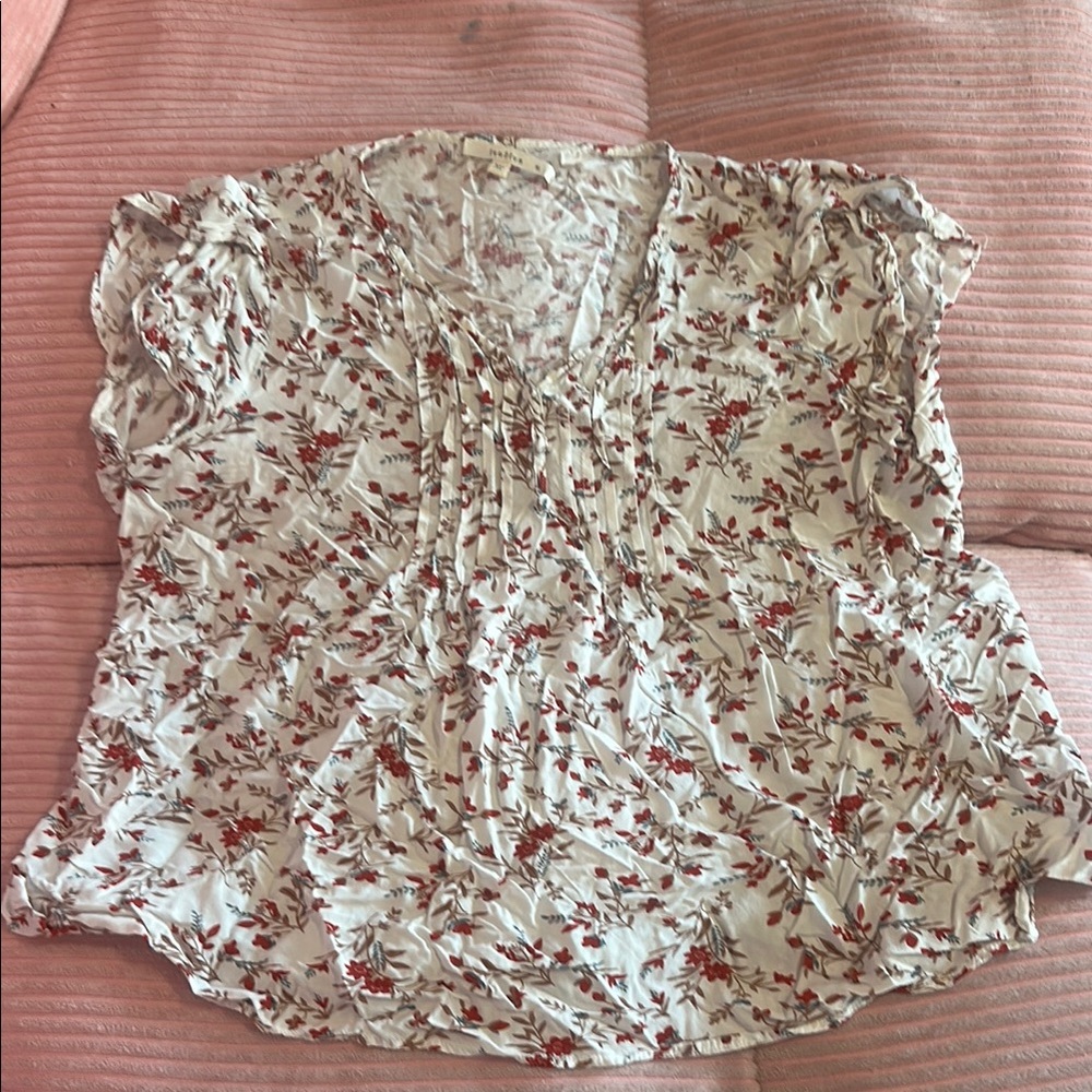 Floral Print Women's Top